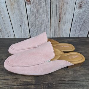 Born Shoes Lamara Slip On Mule Sandals Women's Sz 9 M Pink (VGC)